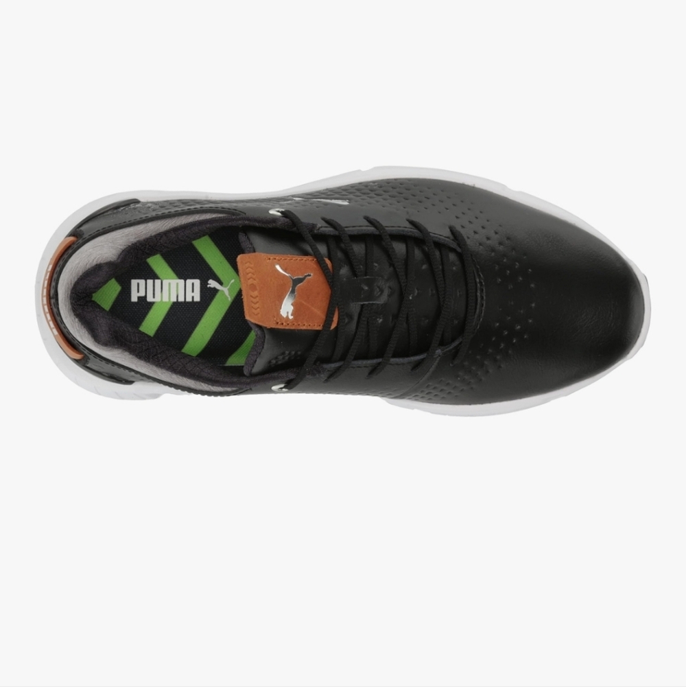 pumagolf Men's Ignite Articulate Leather Golf Shoe, Puma Black-Puma Silver 8 New - Picture 6 of 8